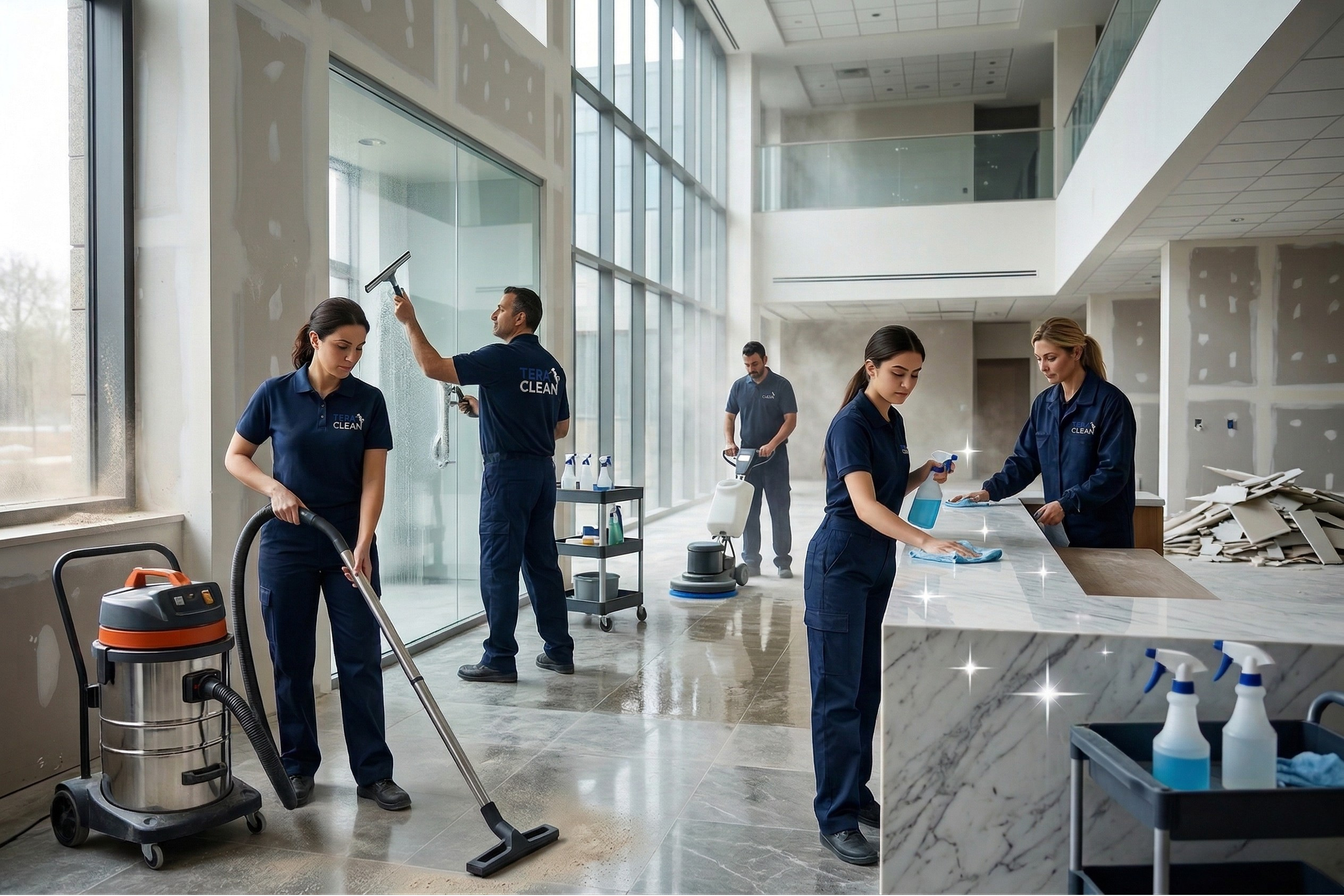 Tera Clean professional team